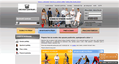 Desktop Screenshot of obchod-centrum.cz